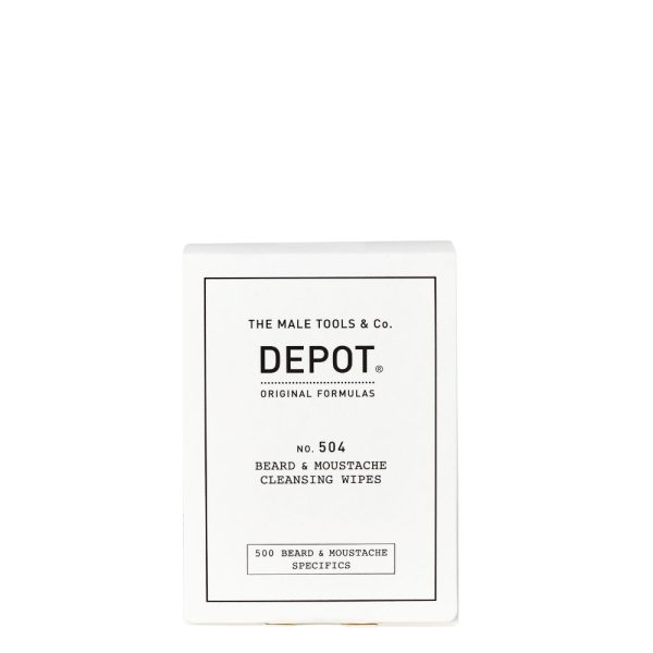 No.504 beard&moustache cleansing wipes