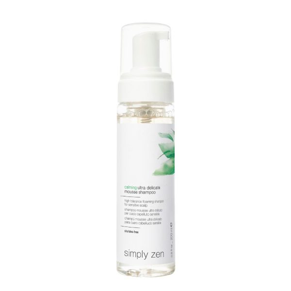 calming delicate mousse shampoo